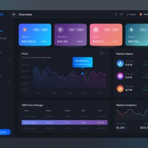Crypto Dashboard Design