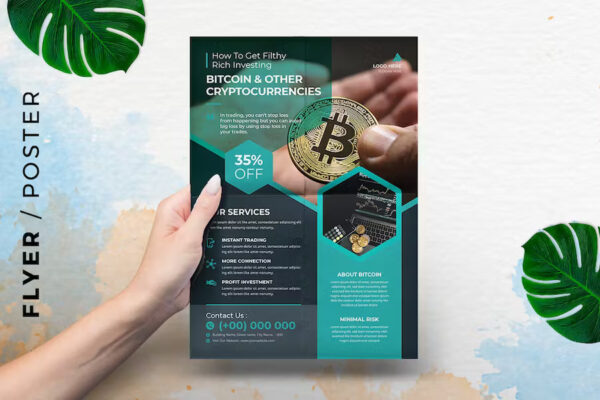Crypto Flyer Design
